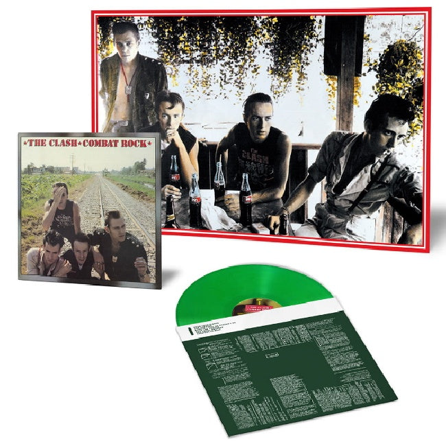 Clash, the - Combat rock (180gr. / Green Vinyl, High Quality, Coloured Vinyl LP)