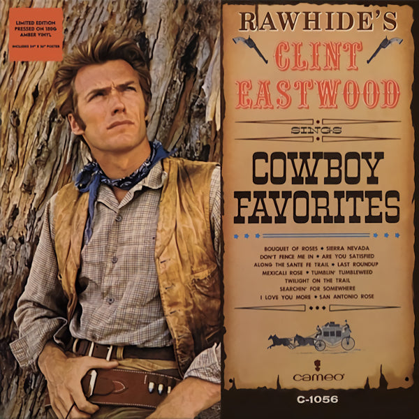 Clint Eastwood - Rawhide's clint eastwood sings cowboy favorites (.. Clint Eastwood Sings Cowboy Favorites / 180gr., High Quality, Coloured Vinyl LP)