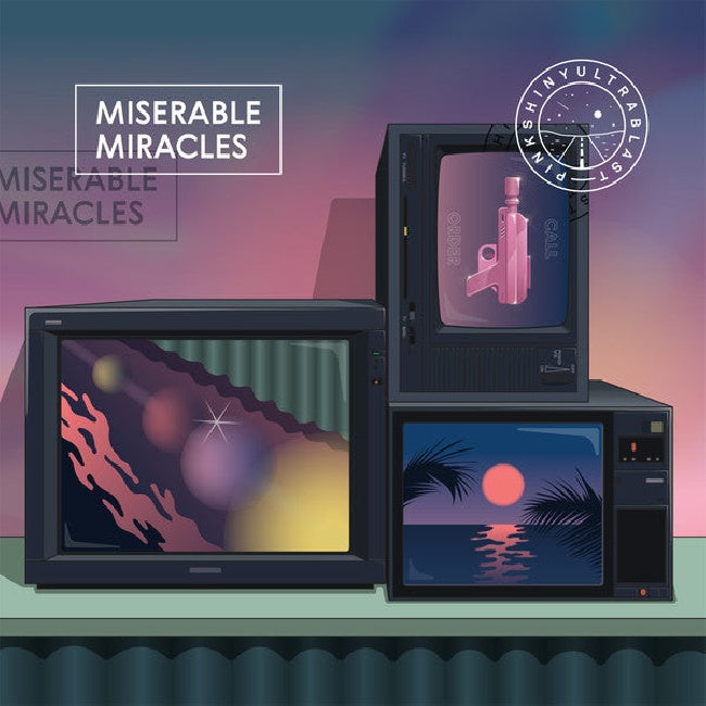 Pinkshinyultrablast - Miserable miracles (.. Miracles / Blue Yellow Vinyl, Coloured Vinyl LP)