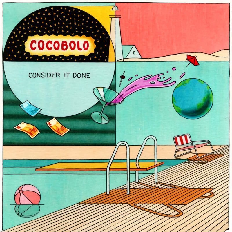 Cocobolo - Consider it done (Red, Coloured Vinyl LP)
