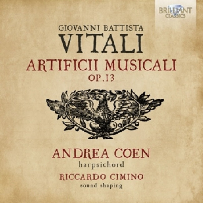 Andrea Coen - Vitali: artificii musicali op. 13 (CD)