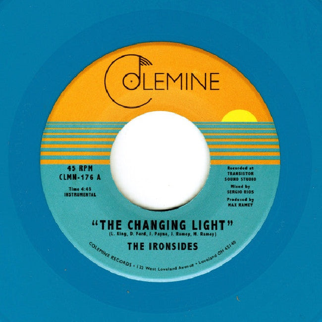 Ironsides - 7-changing light (Opaque Blue Vinyl, Coloured Vinyl 12-inch maxi-single)