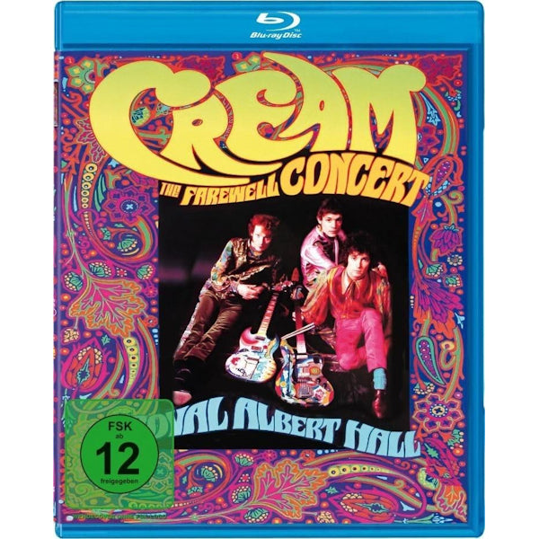 Cream - The Farewell concert 1968 (Mono blu ray movie)
