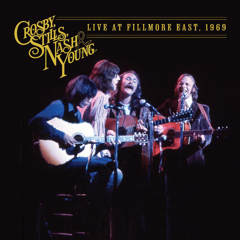 Crosby, Stills, Nash & Young - Live at fillmore east, 1969 (LP)