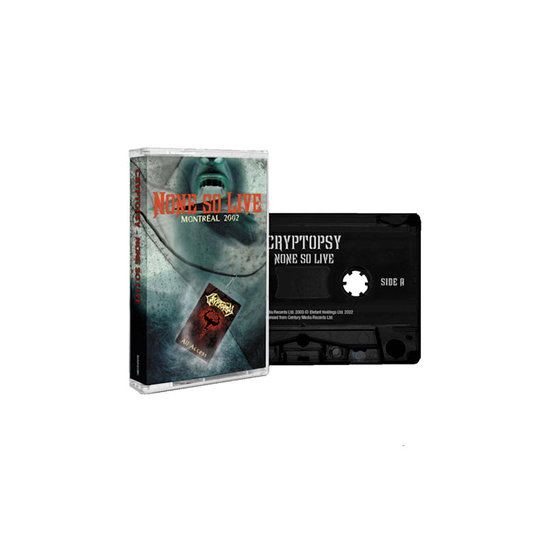 Cryptopsy - None so live (muziekcassette)