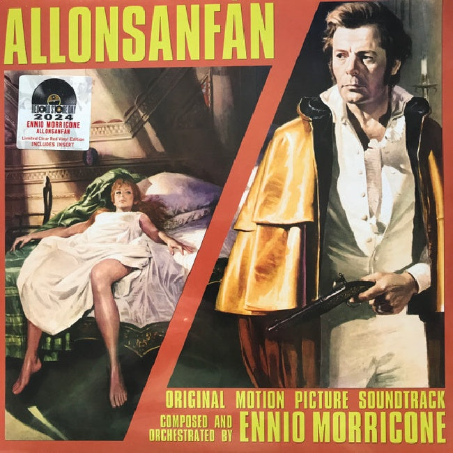 Morricone, Ennio - Allonsanfan - CLEAR RED (Clear Red, Insert, Coloured Vinyl, Rsd LP)