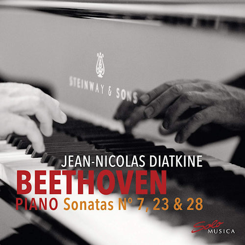 Jean Diatkine -nicolas - Beethoven piano sonatas no.7, 23 & 28 (CD)