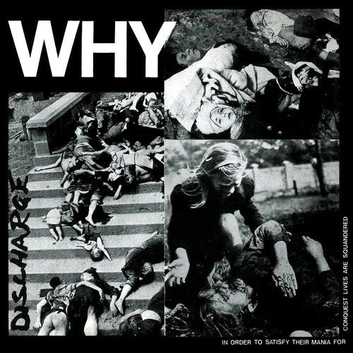 Discharge - Why (Deluxe Digipack Plus Bonus Tracks CD)