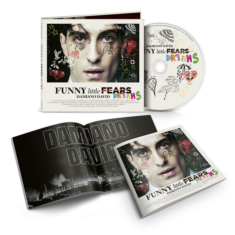 Damiano David - Funny little fears (dreams) (Softpack CD)