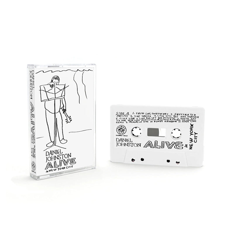 Daniel Johnston - Alive in new york city (muziekcassette)