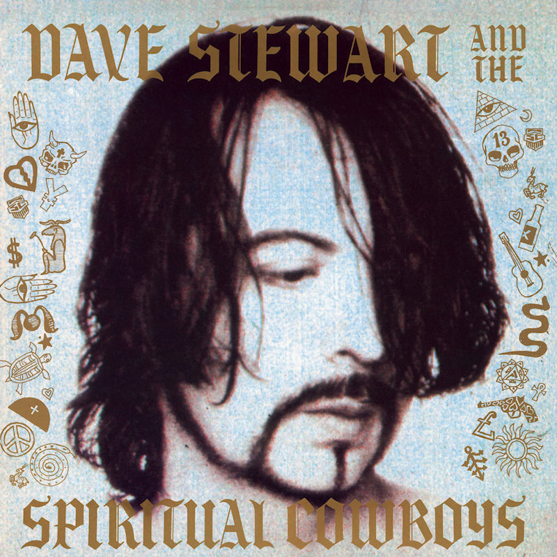 Dave Stewart And The Spiritual Cowboys - Dave stewart and the spiritual cowboys (Gold 180g Lyrics, High Quality, Insert, Coloured Vinyl, Limited Edition LP)