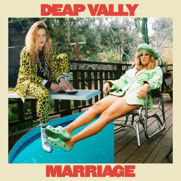 Deap Vally - Marriage (Transparent Red Vinyl, Transparent, Coloured Vinyl LP)