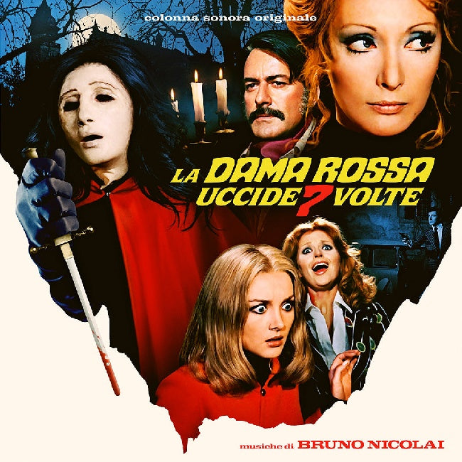 Bruno Nicolai - La dama rossa uccide sette volte (.. Uccide Sette Volte / Rsd 22 / Blood Red Vinyl, Coloured Vinyl LP)