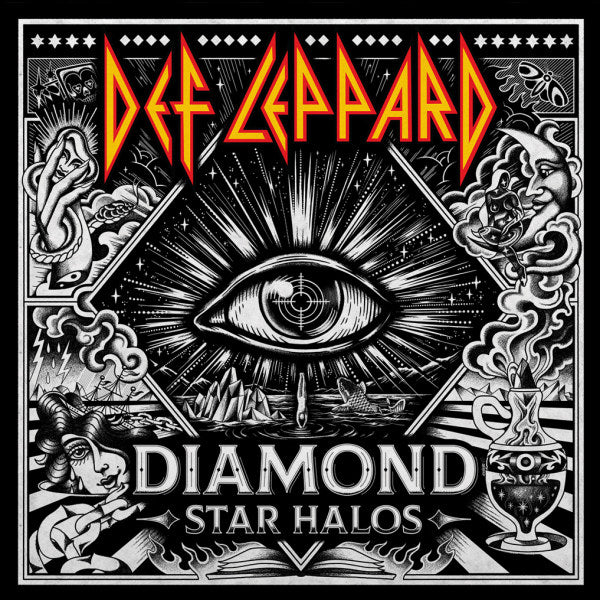Def Leppard - Diamond star halos (.. Halos / Clear Vinyl LP)