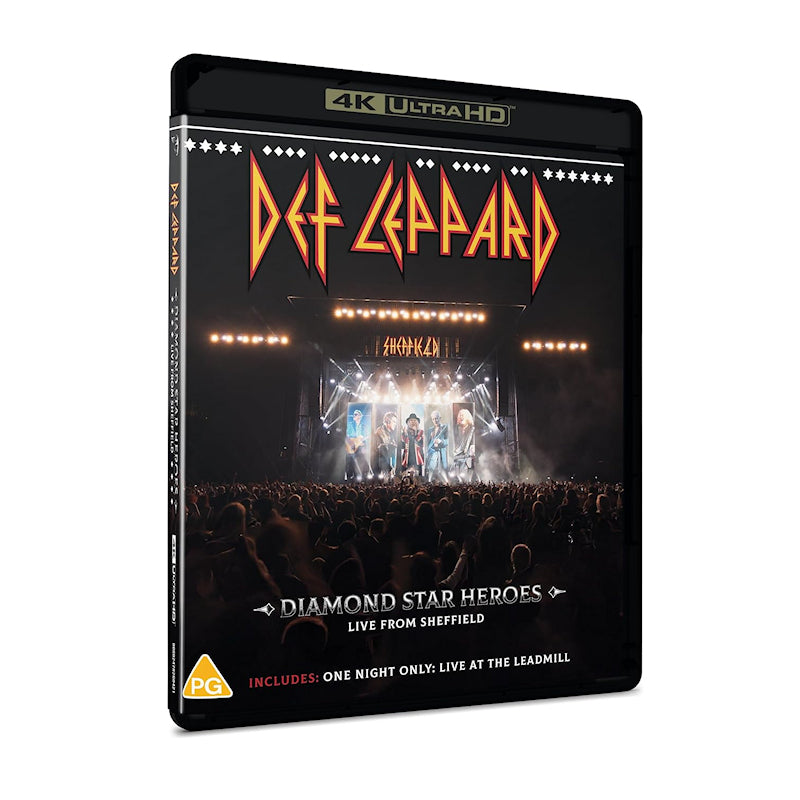 Def Leppard - Diamond star heroes live from sheffield (4K UHD diversen)