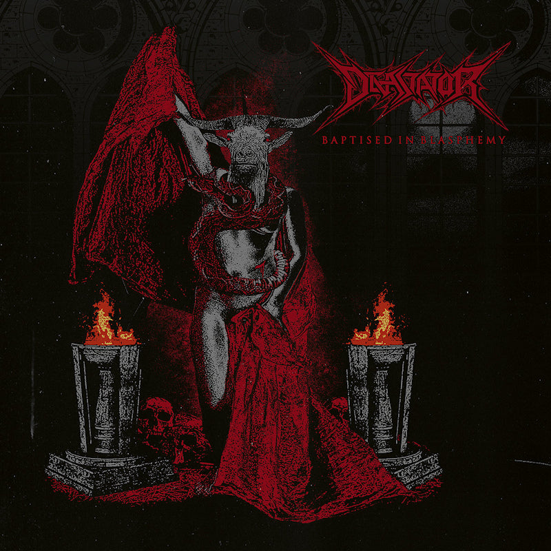 Devastator - Baptised in blasphemy (Red, Coloured Vinyl, Limited Edition LP)