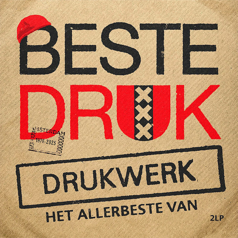 Drukwerk - Beste druk - het allerbeste van (Red, Transparent, Gatefold Sleeve, Coloured Vinyl LP)