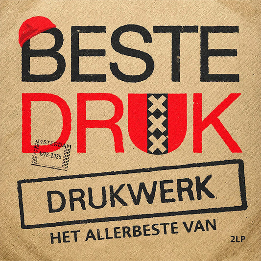 Drukwerk - Beste druk - het allerbeste van (Red, Transparent, Gatefold Sleeve, Coloured Vinyl LP)