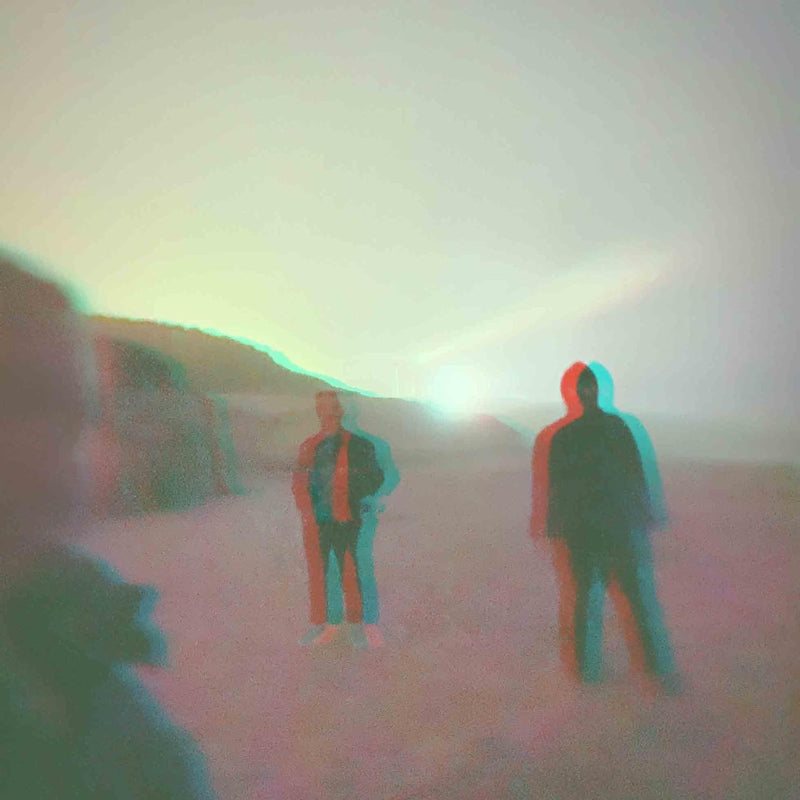 Duster - Remote echoes (Clear Sea Blue & Ruby Splatter, Transparent, Coloured Vinyl 12-inch maxi-single)