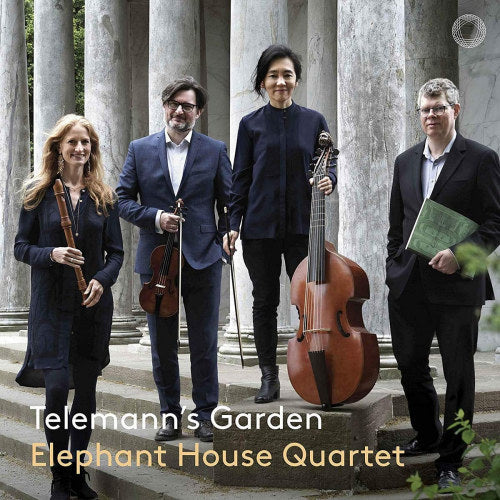 Elephant House Quartet - Telemann's garden (Bolette Roed/Aureliusz Golinski/Reiko Ichise/Rasmussen, Super Audio CD, Digipak CD)
