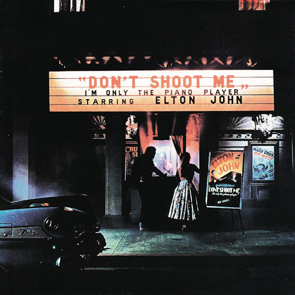 John, Elton - Don't shoot me i'm only the piano player (.. I'm Only the Piano Player / Orange & White / Rsd 23, Rsd, Coloured Vinyl, High Quality, Limited Edition LP)