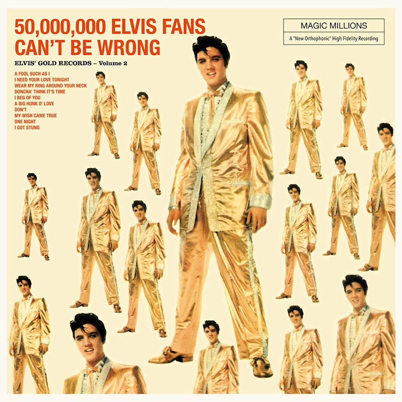 Presley, Elvis - 50,000,000 elvis fans can't be wrong (...Can't Be Wron/Incl. 4 Bonus Tracks/ Hq 180gr. LP)