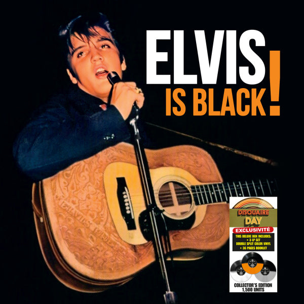 Elvis Presley - Elvis is black! (Orange & Black/White & Black/Silver & Black / Rsd 23 LP)