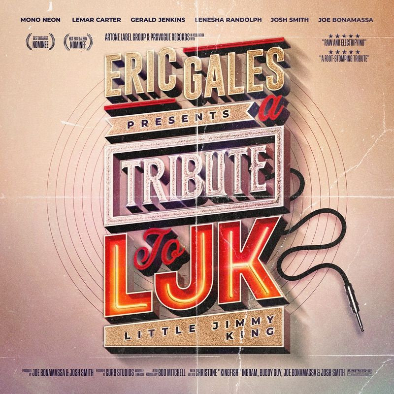 Eric Gales - A tribute to ljk (Digipak CD)