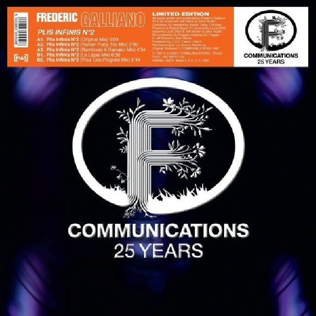 Frederic Galliano - Plis infinis 2 (12-inch maxi-single)