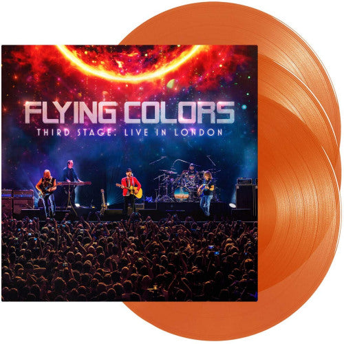 Flying Colors - Third stage:live in london (.. Stage:Live In London / Orange Vinyl / 180gram, High Quality, Gatefold Sleeve, Coloured Vinyl LP)