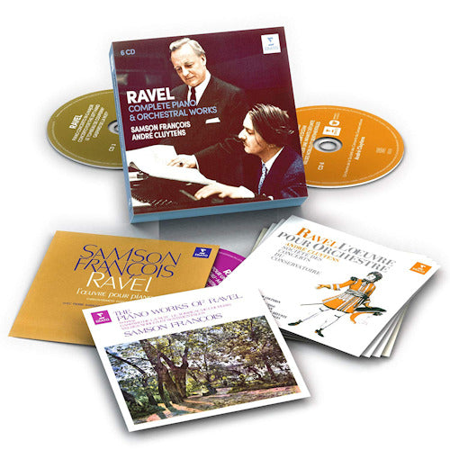 M. Ravel - Complete piano & orchestral works (Andre Cluytens/Samson Francois, Box Set CD)