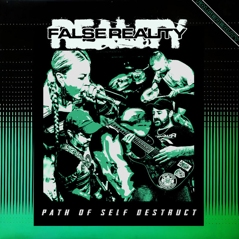 False Reality - Path of self destruct (Green, Transparent, Coloured Vinyl LP)