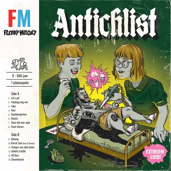 Fleddy Melculy - Antichlist (Yellow, Coloured Vinyl LP)