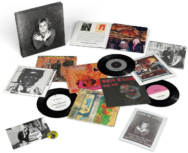 Gun Club - Preaching the blues (.. Blues/7 Singles/Fanzine/Ruby Record Postcard/Badge 12-inch maxi-single)