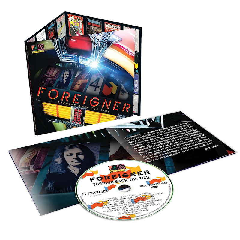 Foreigner - Turning back the time (Booklet, Softpack CD)