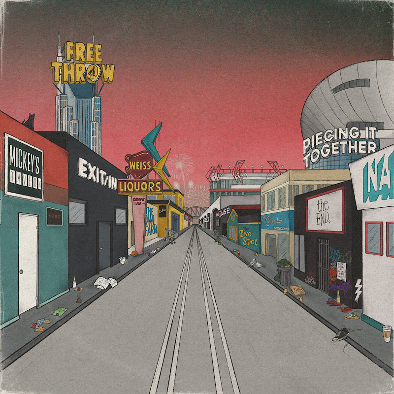 Free Throw - Piecing it together (.. Together / Opaque White Vinyl, Gatefold Sleeve, Coloured Vinyl LP)