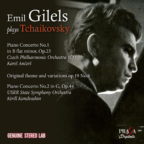 Pyotr Ilyich Tchaikovsky - Gilels plays tchaikovsky (Czech P.O./Emil Gilels CD)