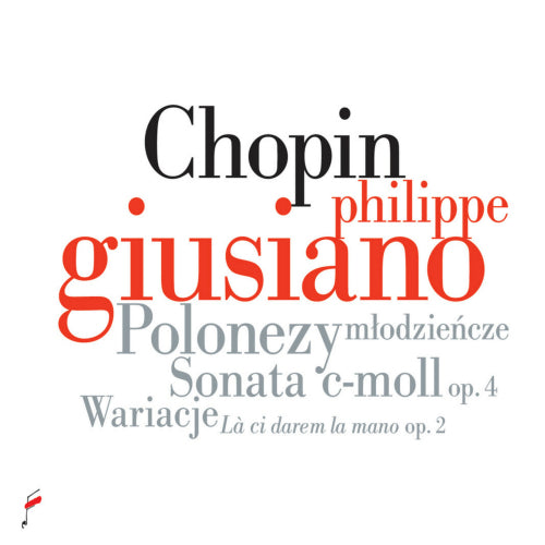 Frederic Chopin - Polonaises/sonata in c minor op.4 (Philippe Giusiano CD)