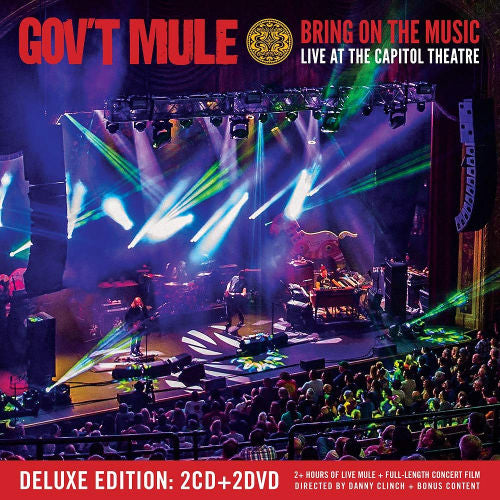 Gov't Mule - Bring on the music (.. Music / Live At the Capitol Theatre / 2cd+2dvd, Digisleeve CD)