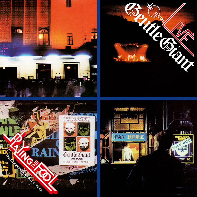 Gentle Giant - Playing the fool - the complete live experience (CD)