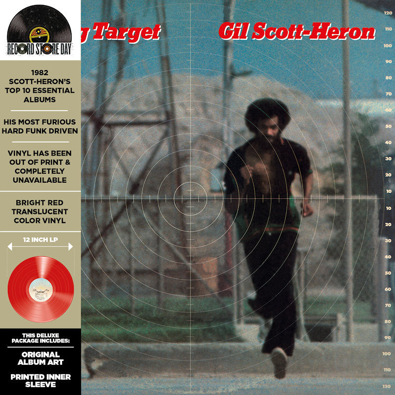 Gil Scott-Heron - Moving Target (Red, Coloured Vinyl, Rsd LP)