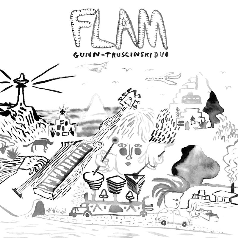 Gunn -truscinski Duo - Flam (Pink, Transparent, Coloured Vinyl LP)