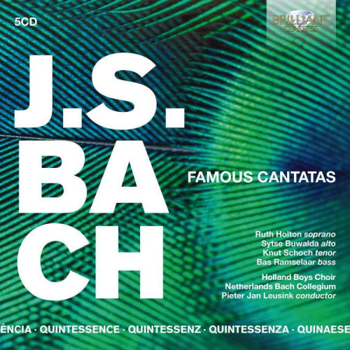 Johann Sebastian Bach - Famous cantatas (Holland Boys Choir/Netherlands Bach Collegium, Box Set CD)