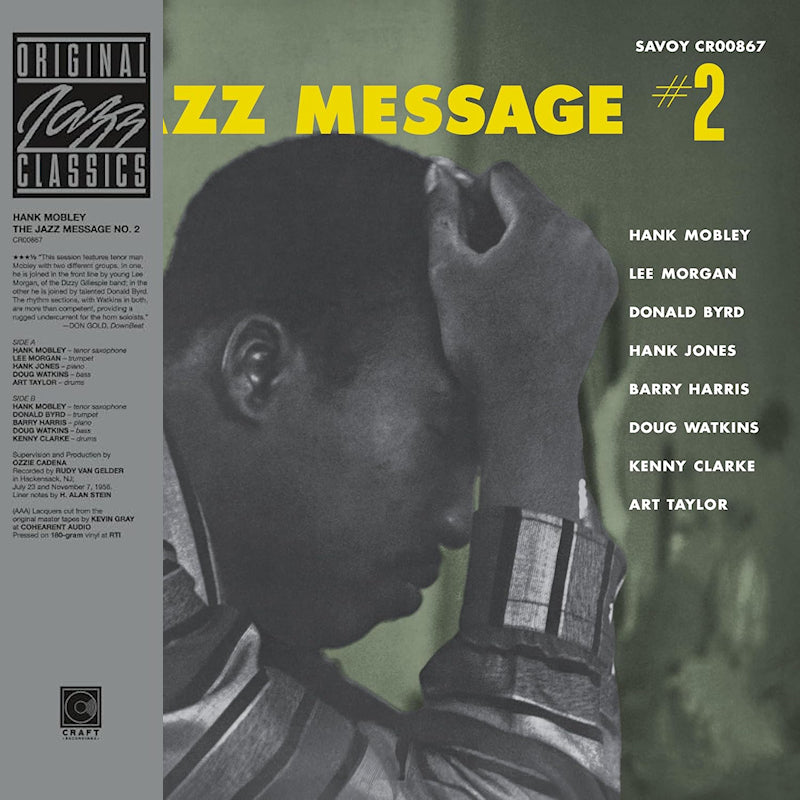 Hank Mobley - Jazz message #2 (High Quality, Remastered LP)