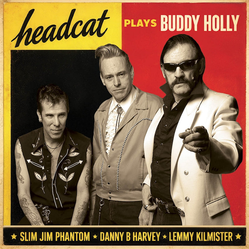 Headcat - Songs buddy holly (red/yellow) (LP)