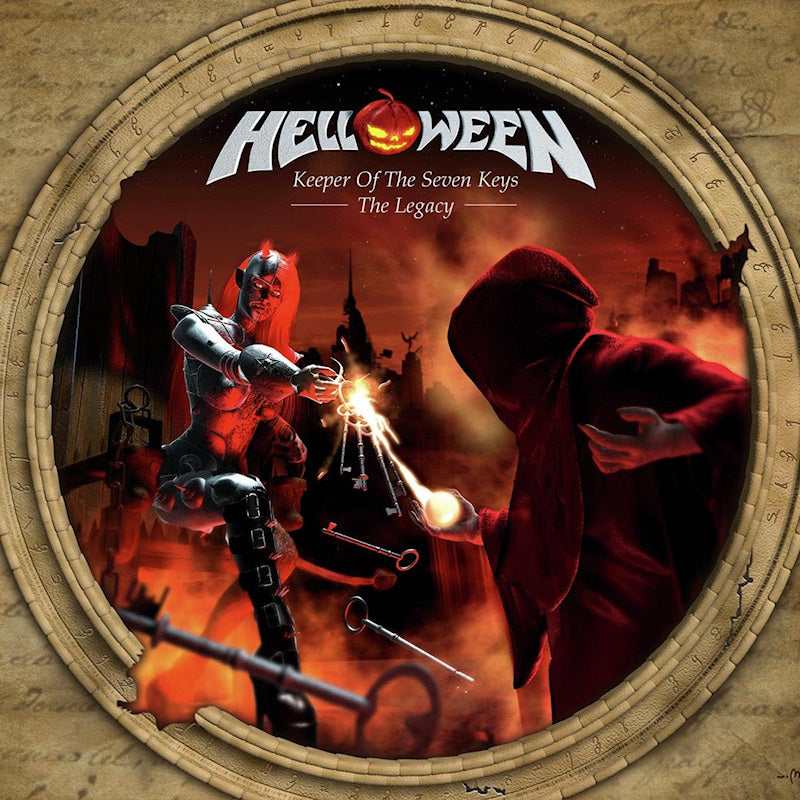 Helloween - Keeper of the seven keys: the legacy (.. the Seven Keys: the Legacy / 180gr. Red Orange/White, High Quality, Coloured Vinyl LP)