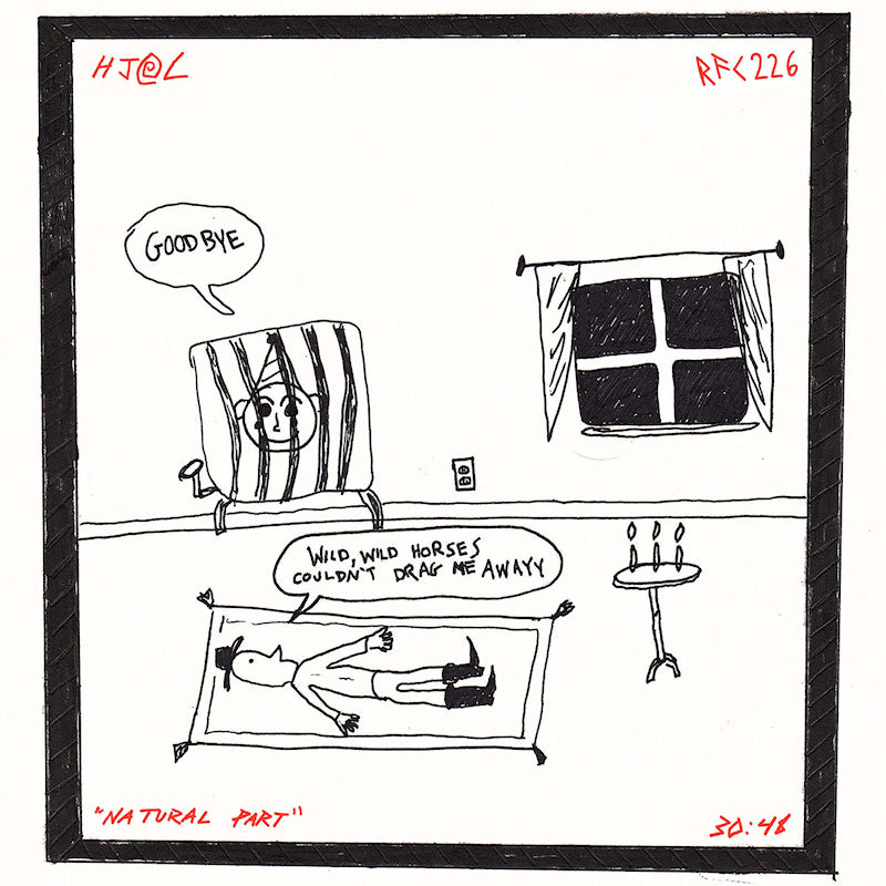 Horse Jumper Of Love - Natural part (Transparent Red Vinyl, Transparent, Coloured Vinyl LP)