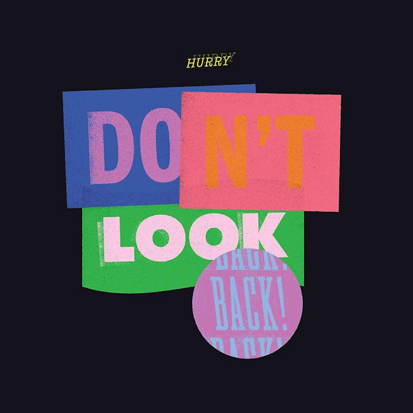 Hurry - Don't look back (Purple Blue Splatter, Coloured Vinyl LP)