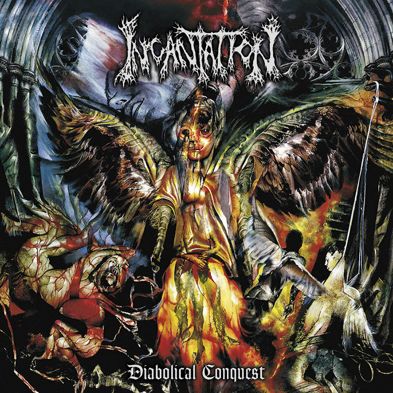 Incantation - Diabolical conquest (.. Conquest / Aqua Blue Vinyl, Coloured Vinyl LP)