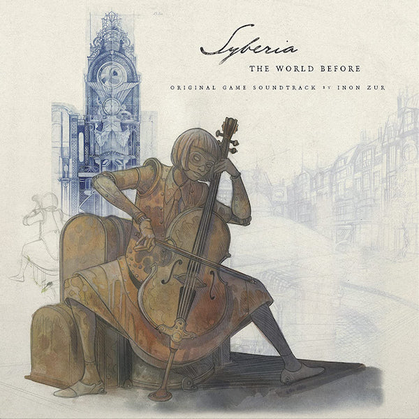 Inon Zur - Syberia: the world before (..World Before / Translucent Brown & Blue, Transparent, Coloured Vinyl LP)
